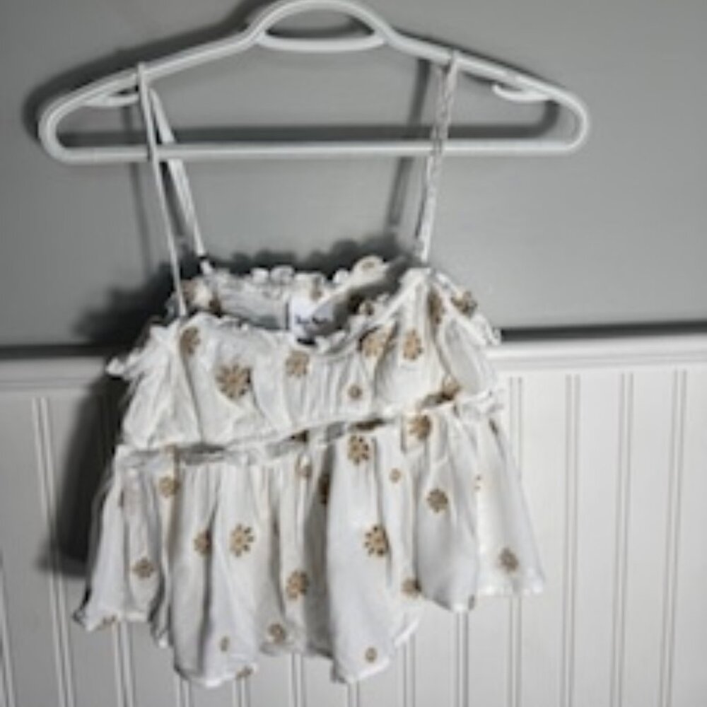 Sky to Moon Cropped Tank, Size M